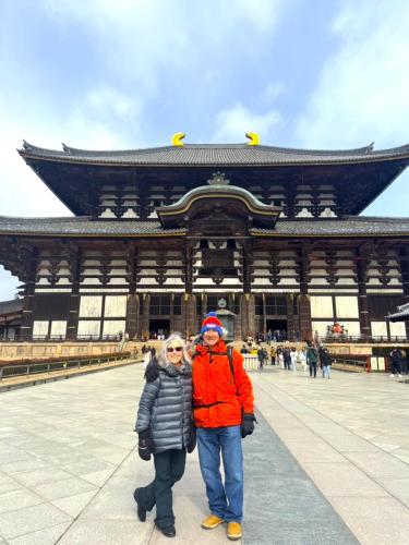 Great Buddha Hall of Todaiji Temple in Nara
