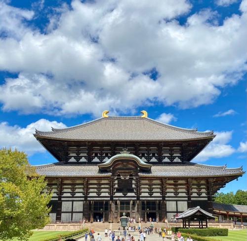 Great Buddha Hall of Todaiji Temple in Nara